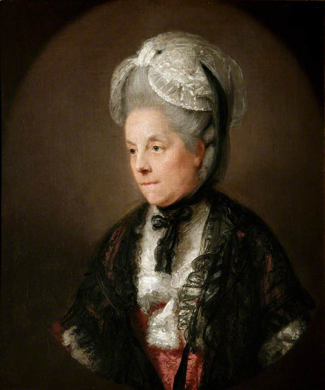 Elizabeth (d.after 1780), Mrs John (?) Nind