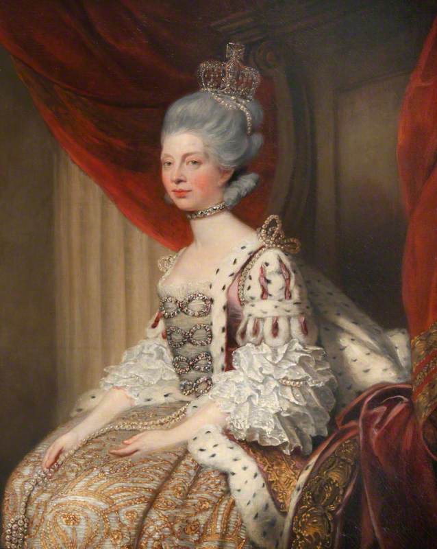 Queen Charlotte of Mecklenburg-Strelitz (1744–1818), in Robes of State