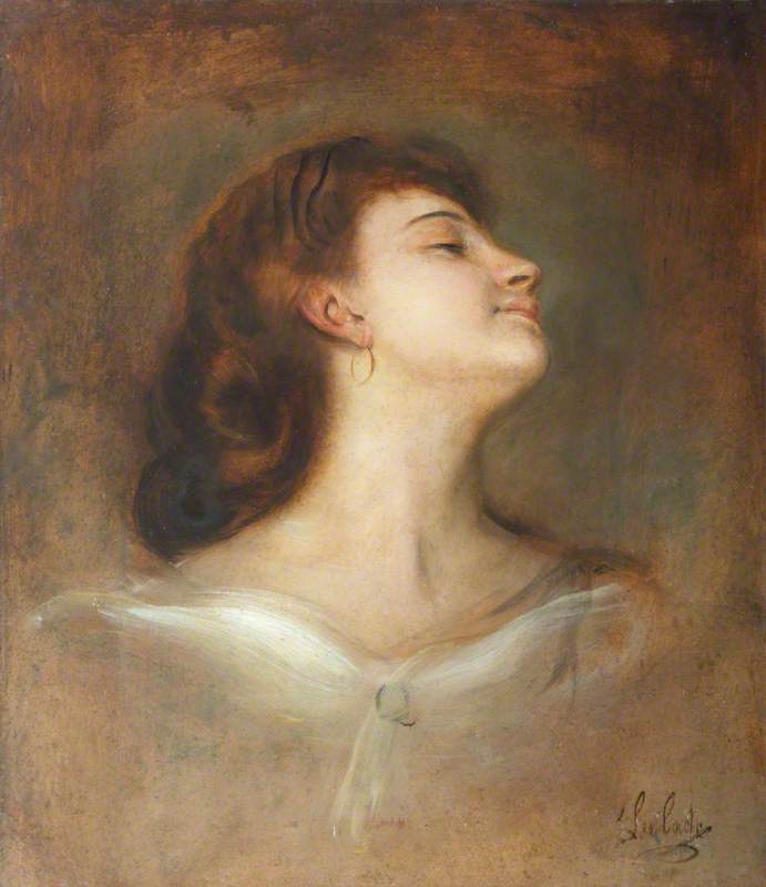 Study of the Head of an Unknown Lady