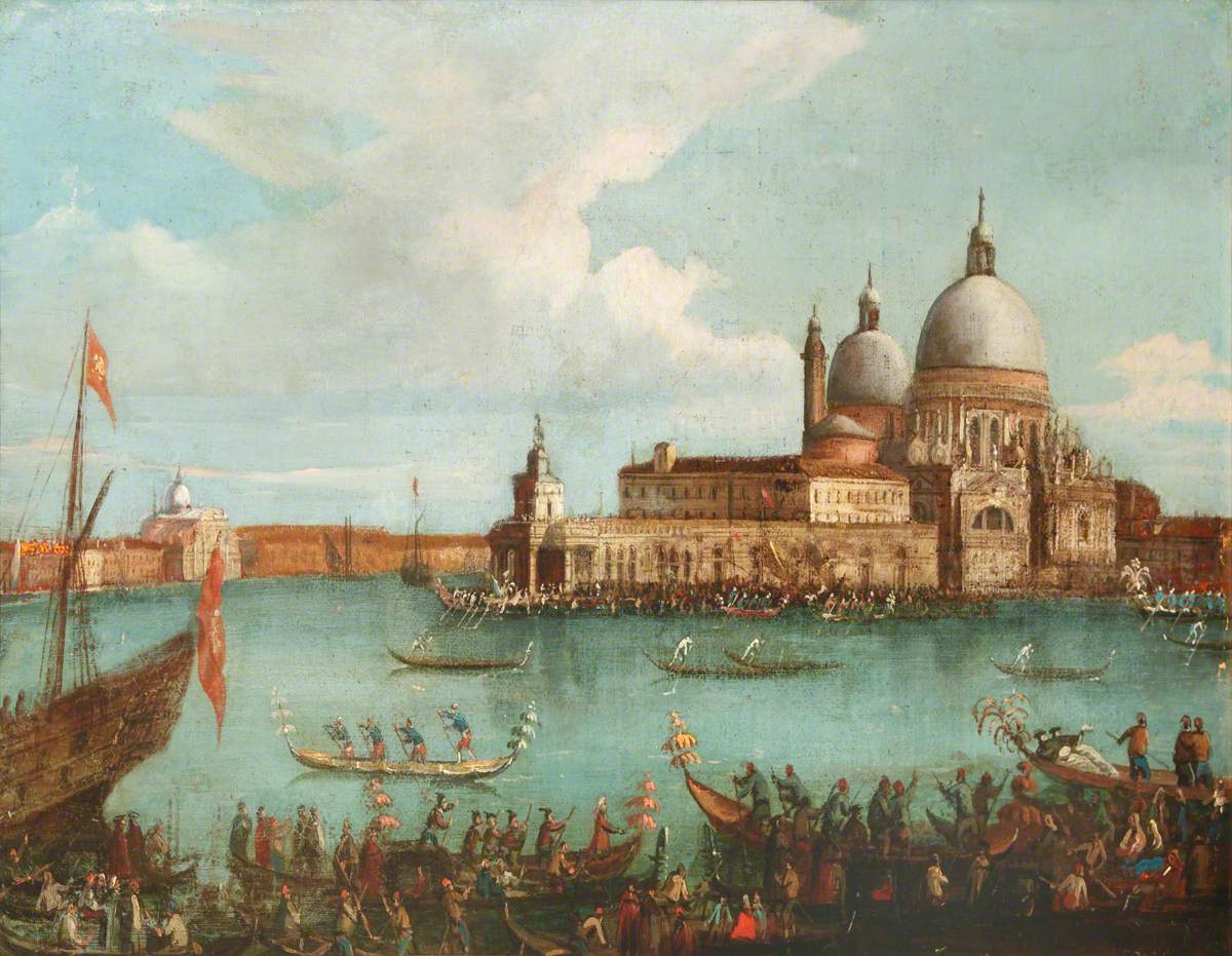 A Regatta at the Entrance to the Grand Canal