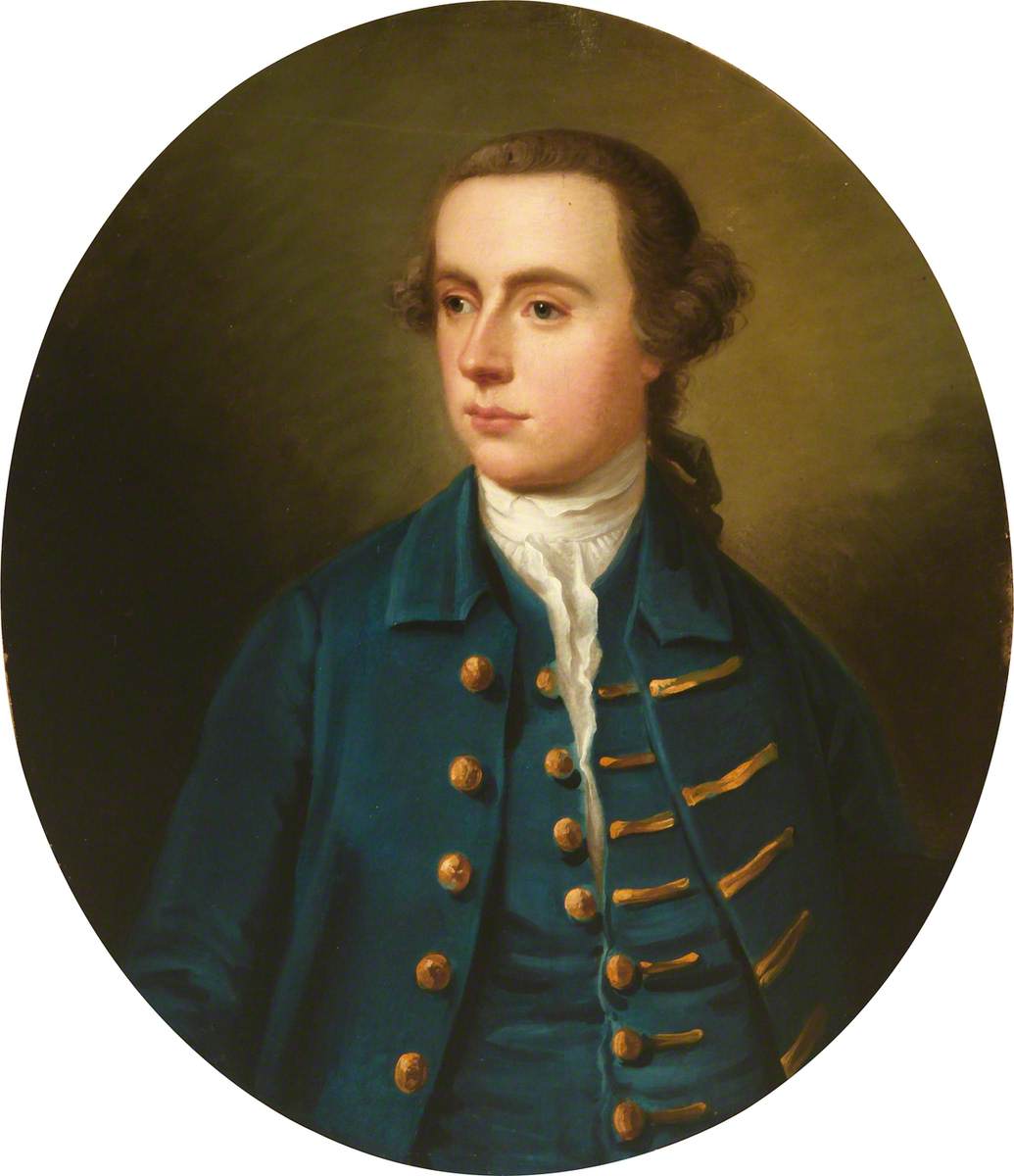 Portrait of an Unknown Young Man in Blue