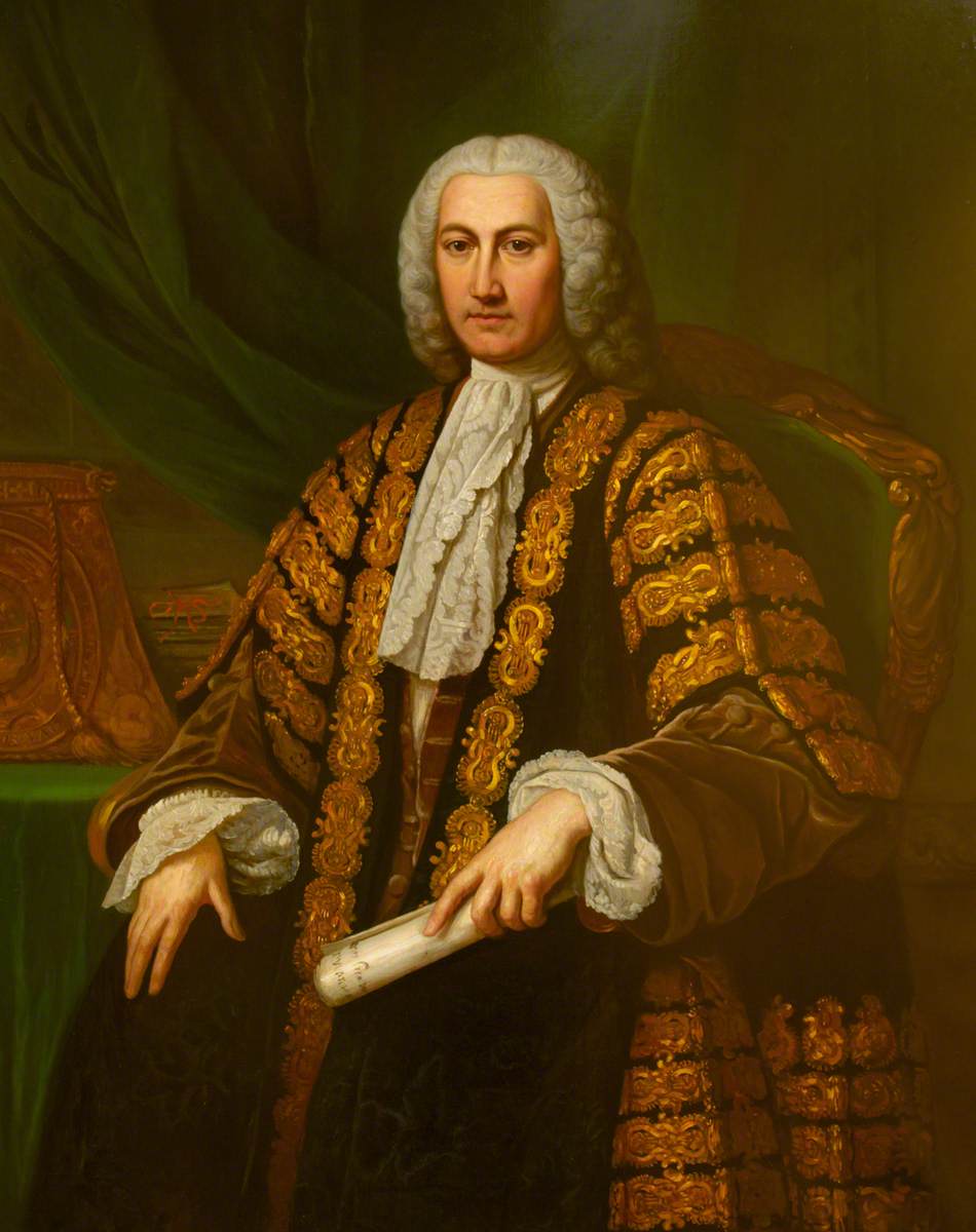 The Right Honourable Henry Bilson-Legge (1708–1764), in His Robes as Chancellor of the Exchequer