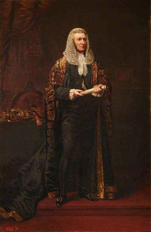 The Right Honourable Hugh McCalmont Cairns (1819–1885) , 1st Earl Cairns, PC, QC, DCL