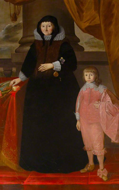 Dorothy Bonham (1572–1641), Dame Dorothy Selby, and an Unknown Boy