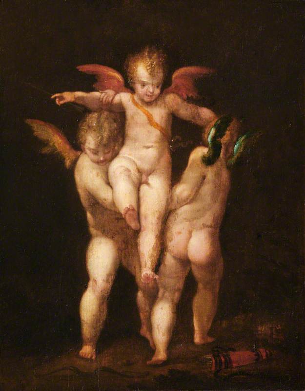 Three Cupids at Play