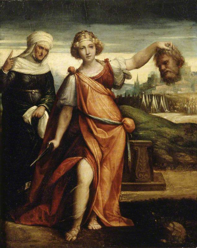 Judith with the Head of Holofernes and Her Maidservant