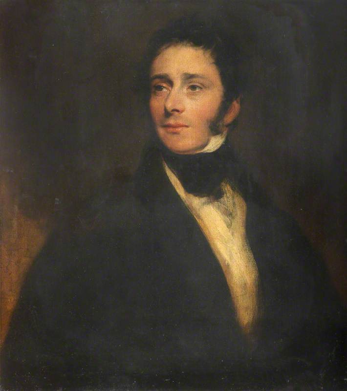 Portrait of an Unknown Young Man with a Black Stock