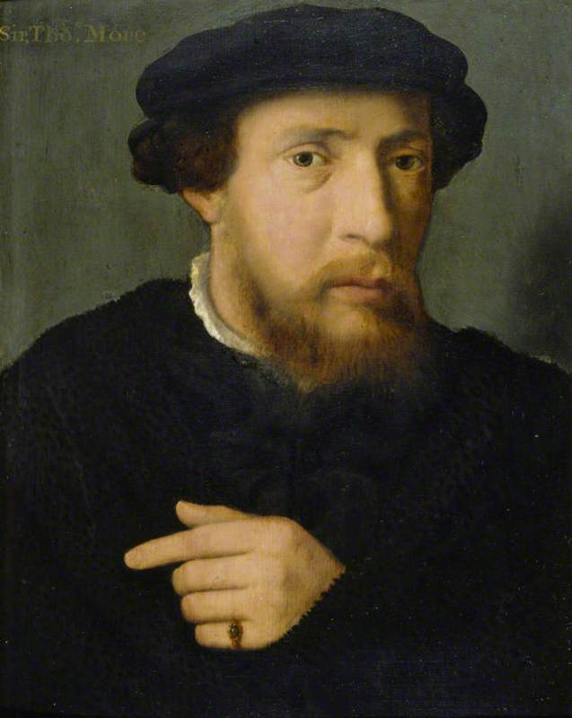 Portrait of a Man in Black with an Emerald Ring