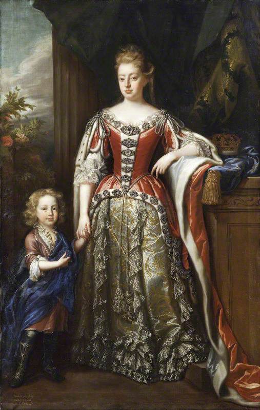 Lady Elizabeth Percy (1667–1722), Duchess of Somerset, and Her Son, Algernon Seymour (1684–1750), Earl of Hertford, Later 7th Duke of Somerset