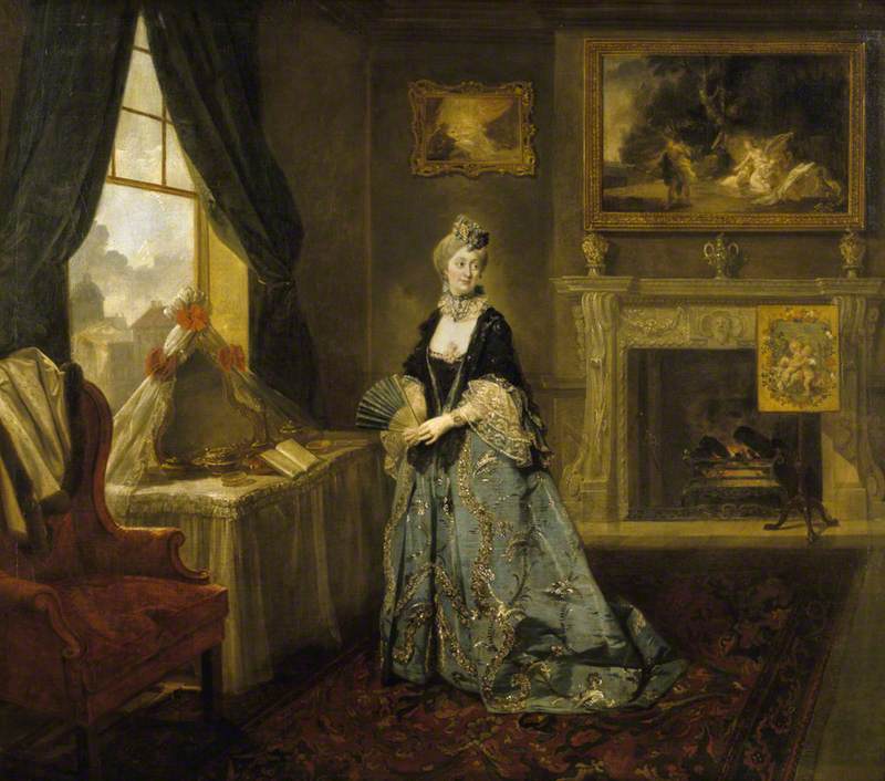 Frances Barton (1737–1815), Mrs Abington, as the Widow Bellmour in Arthur Murphy's 'The Way to Keep Him'