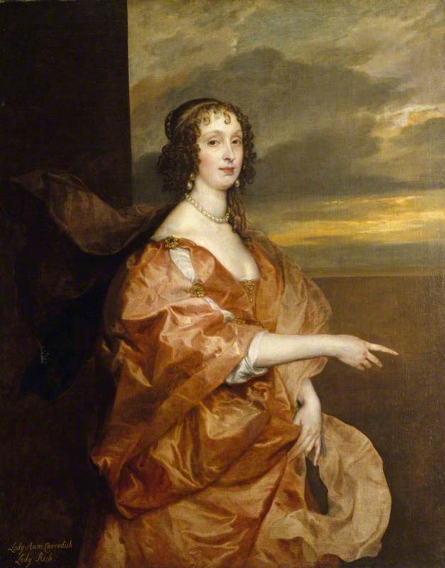 The Honourable Anne Boteler (c.1610–1669), Countess of Newport, Later Countess of Portland