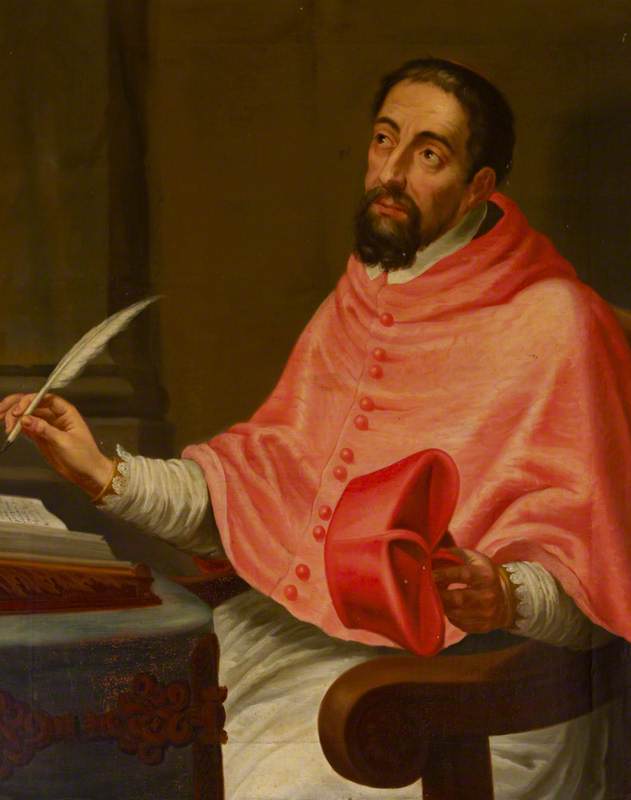 (Imaginary?) Portrait of a Cardinal Writing