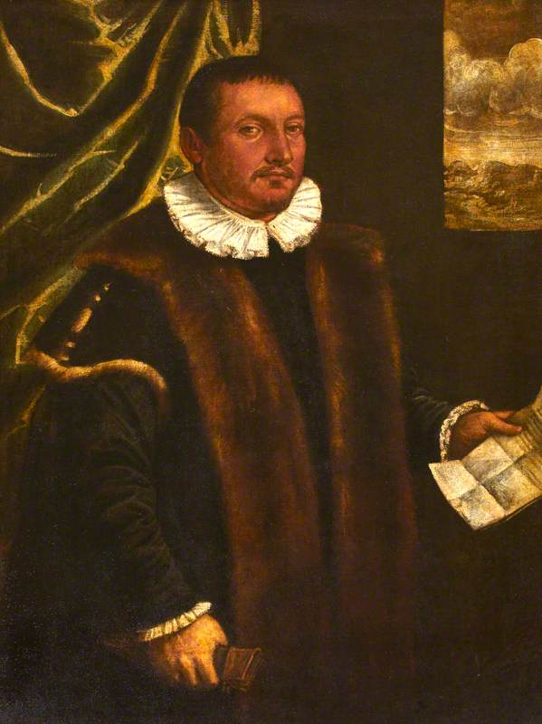 Portrait of an Unknown Man with a Letter