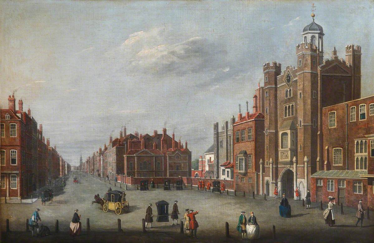 St James's Palace with a View of Pall Mall
