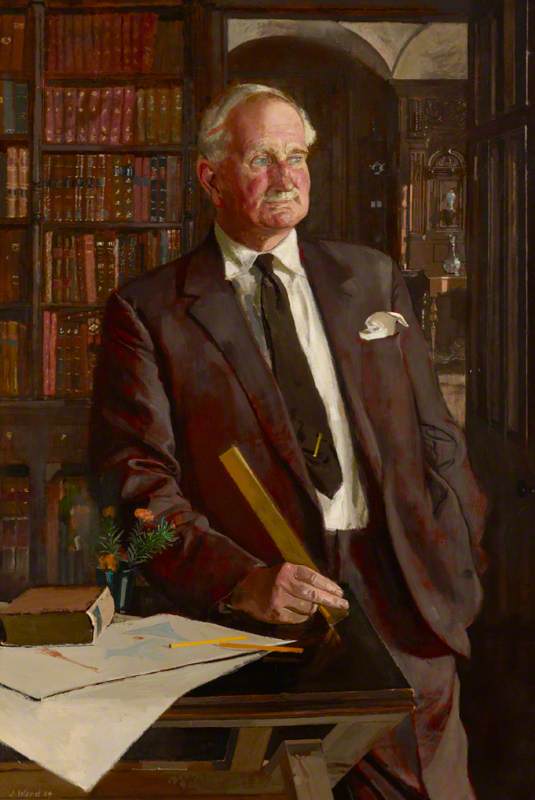 Christopher Edward Clive Hussey (1899–1970), Standing in the Garden Lobby, Scotney Castle