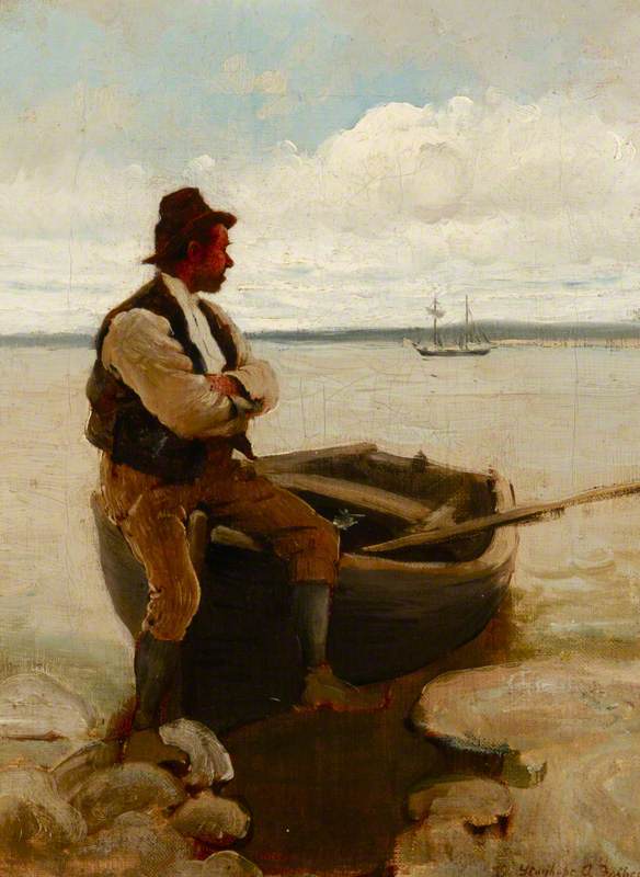 A Ferryman at Flushing