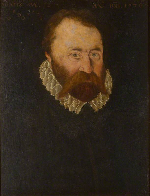 Portrait of an Unknown Bearded Man with a Small Ruff