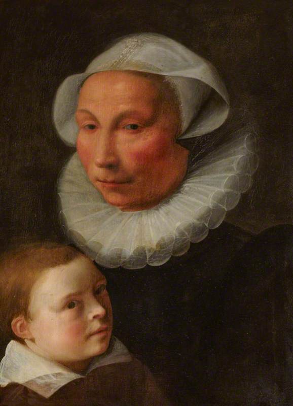 Portrait of a Mother and Son
