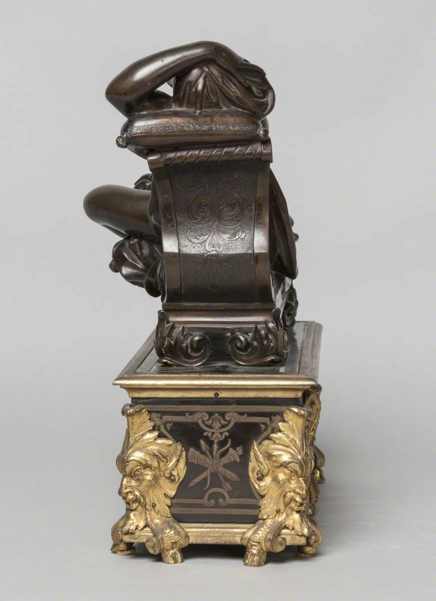 Statuette of Reclining Nymph
