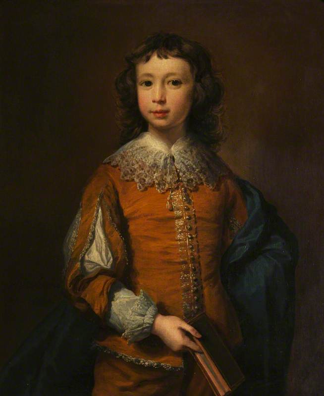 A Boy in Van Dyck Costume