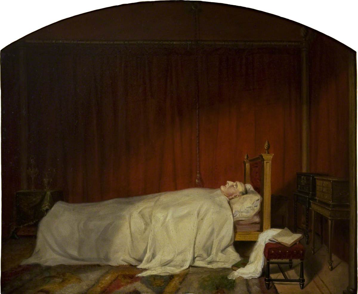 William Beckford On His Deathbed Art Uk