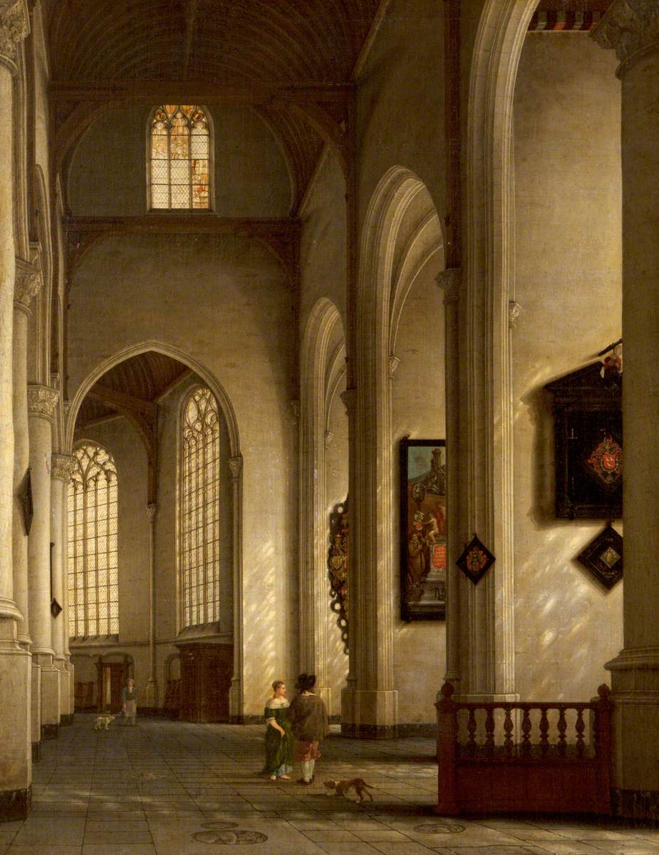 Interior of the Laurenskerk, Rotterdam