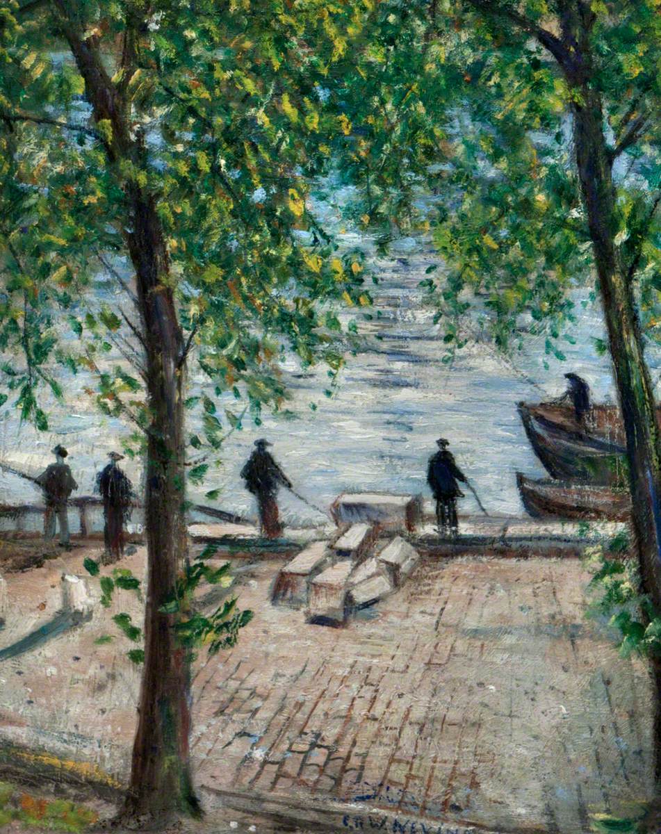 Fishermen on the Seine