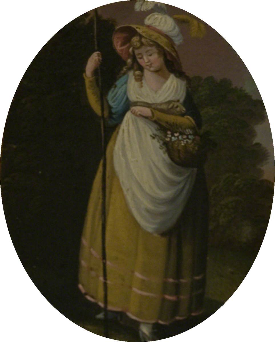 A Young Shepherdess