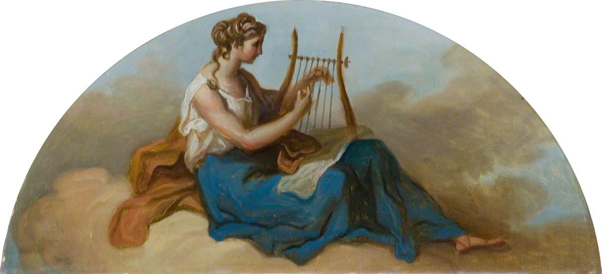 Female Figure with a Lyre