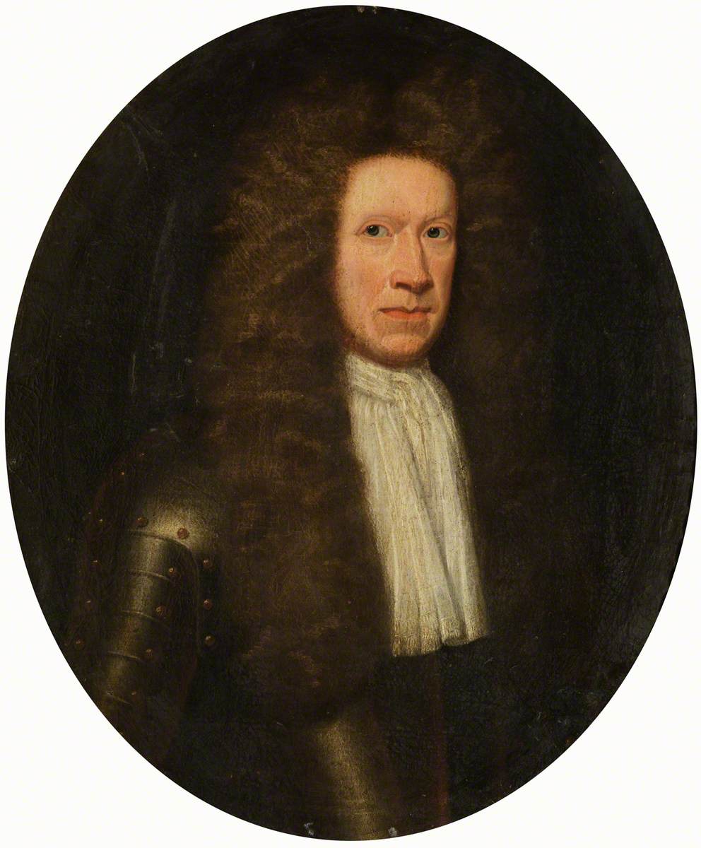 Portrait of a Gentleman in Armour and a White Stock