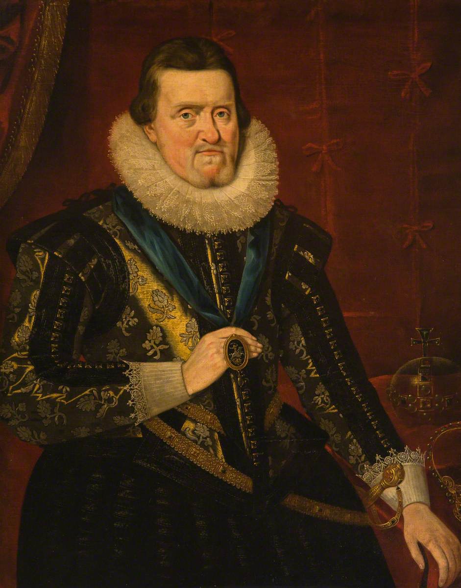 James VI and I, with the Collar of the Order of the Garter