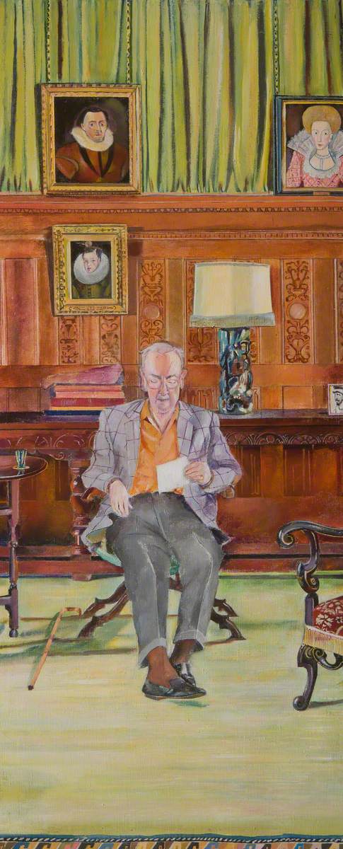 Major Michael Crichton Stuart Seated in the Drawing Room, Falkland Palace