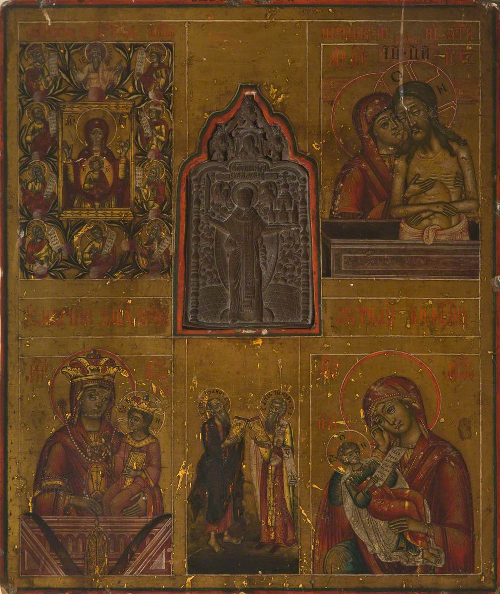 Icon with Scenes from the Life of Christ