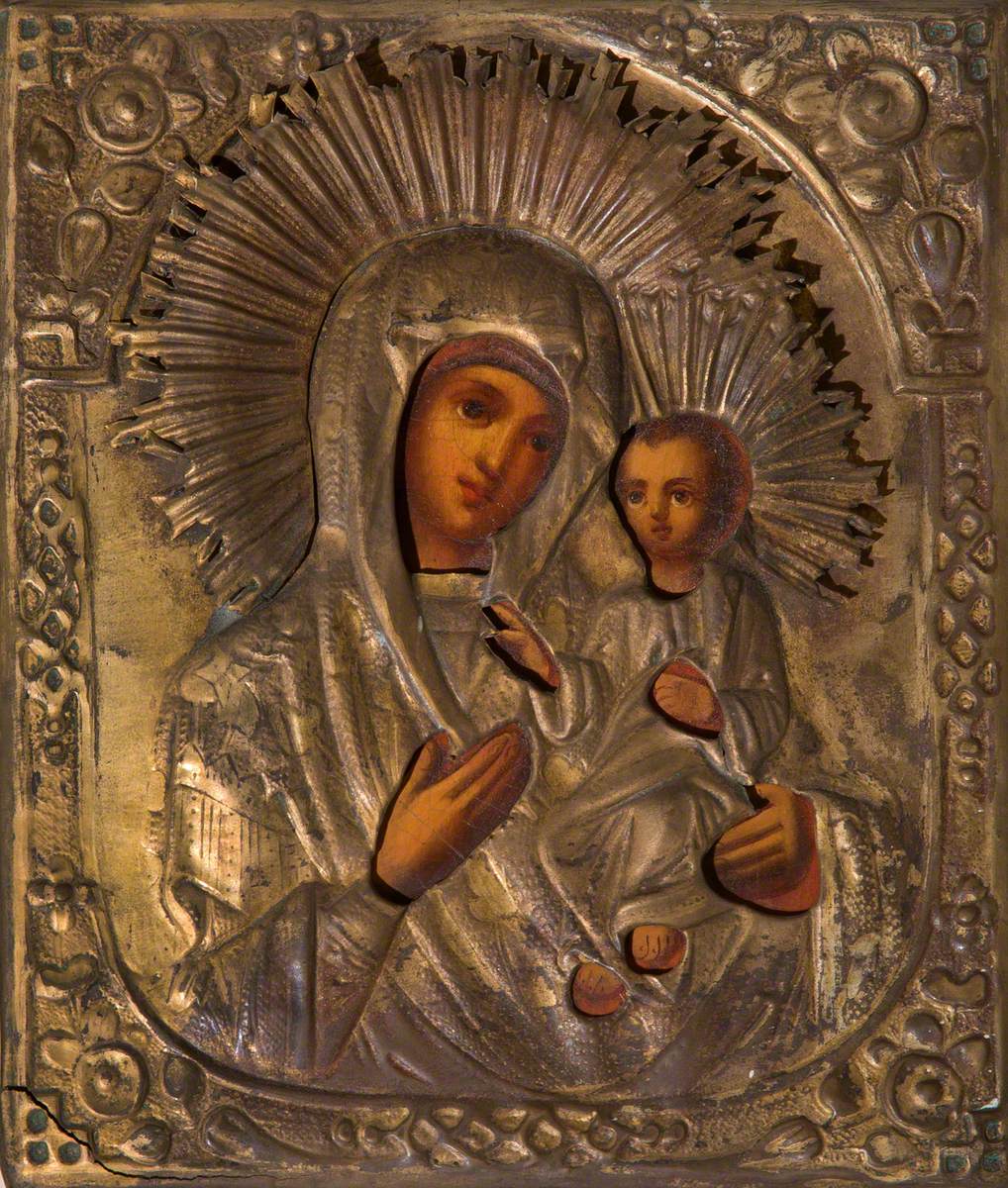Icon with the Virgin and Child