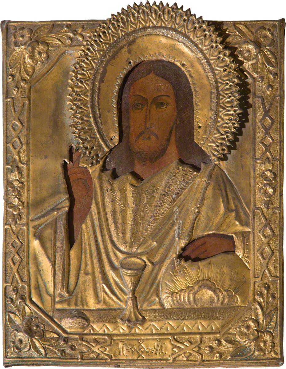 Icon with Christ