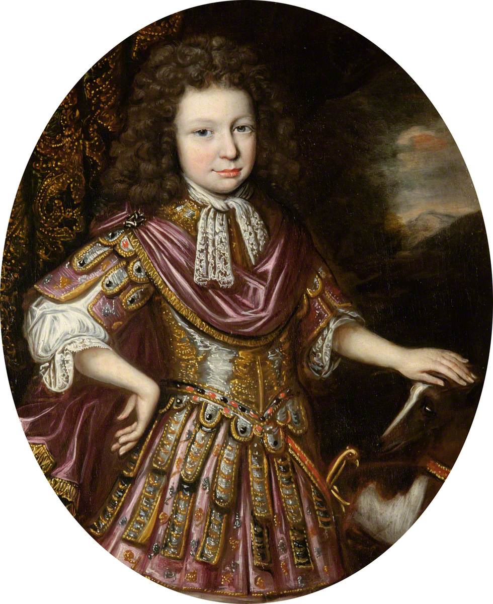 The Prince of Wales as a Child in Antique Costume