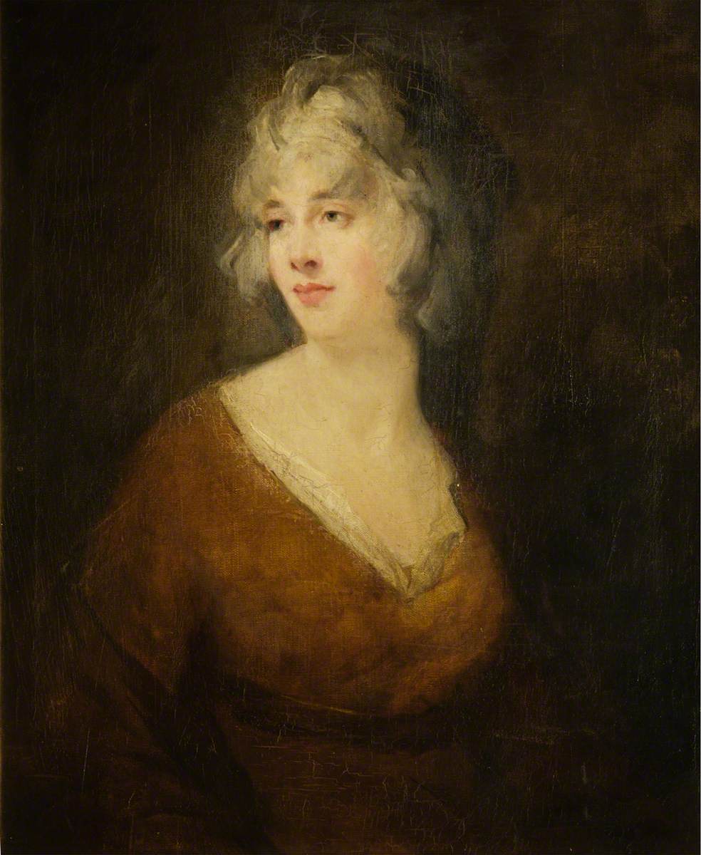 Portrait of a Lady in a Russet Dress