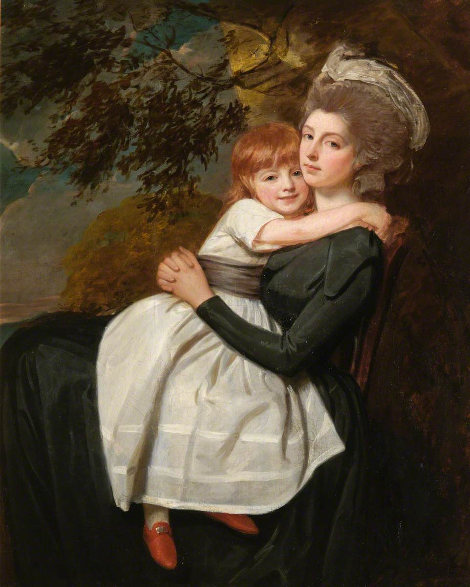 Mrs Stratford Canning, née Mehetebel Patrick (1777–1831), with Her Daughter Elizabeth