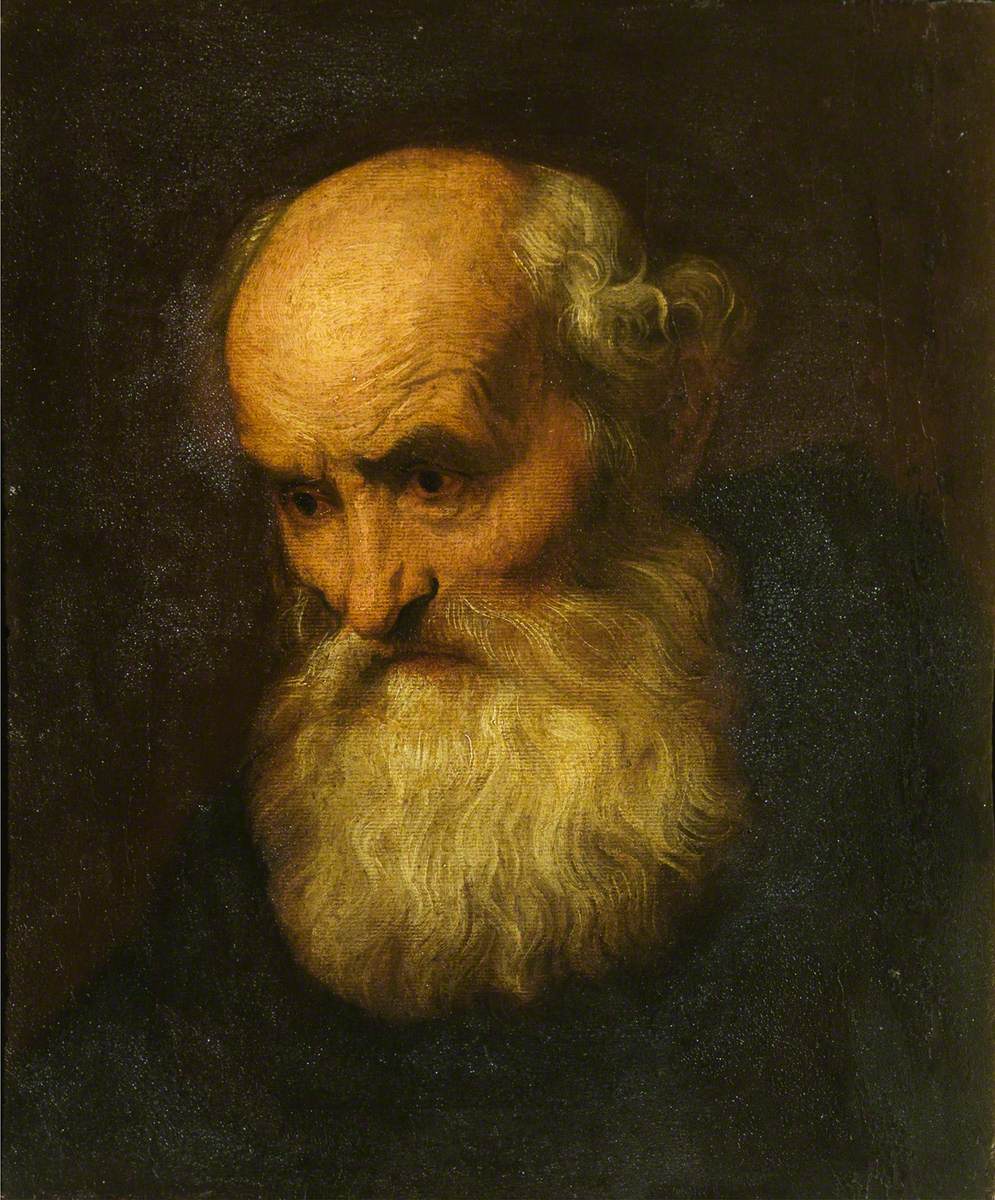 Head of a Bearded Old Man (possibly Saint Peter)