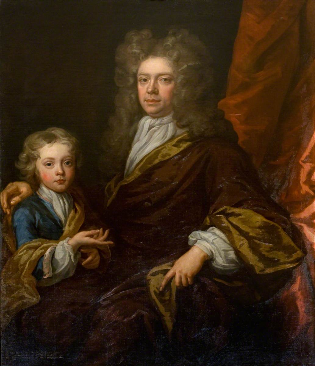 The Honourable Sir David Dalrymple, Bt, Younger Son of 1st Viscount Stair, and His Son Sir James Dalrymple, Bt
