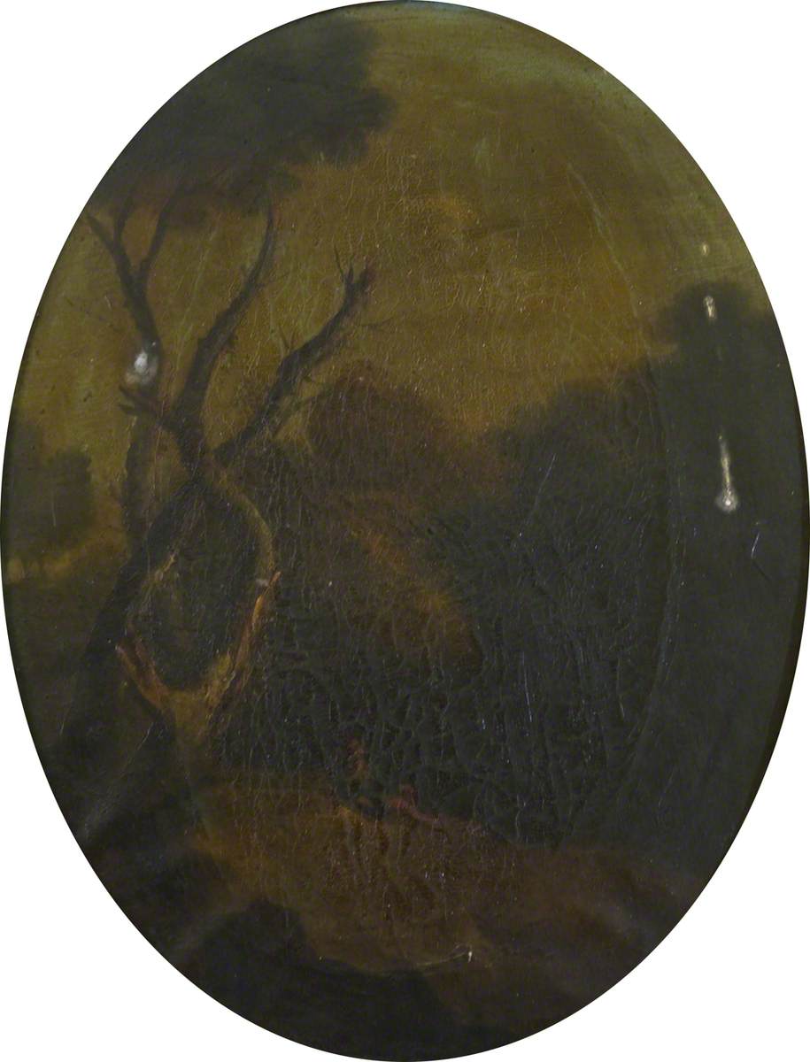 Landscape with Trees and Figures
