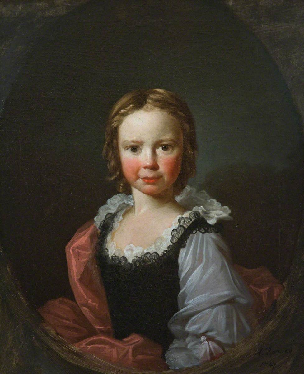 Magdaline Erskine (b.1744), Daughter of John Erskine, 14th of Dun, as an Infant