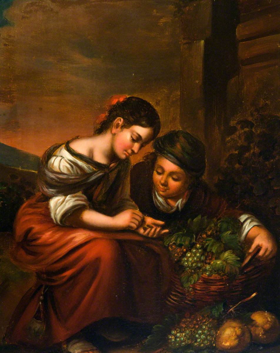 Girl, Boy and Fruit | Art UK