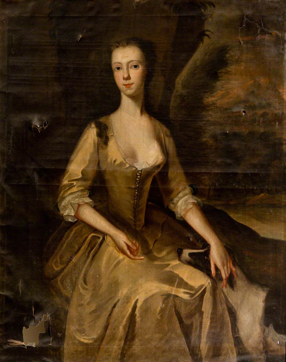 Portrait of the Daughter of Lady Mary Kerr
