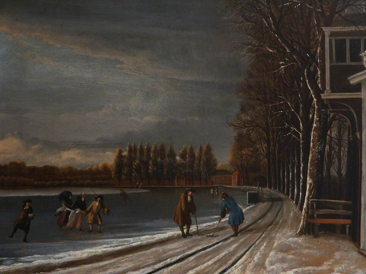 Winter Landscape with Men Playing Kolf