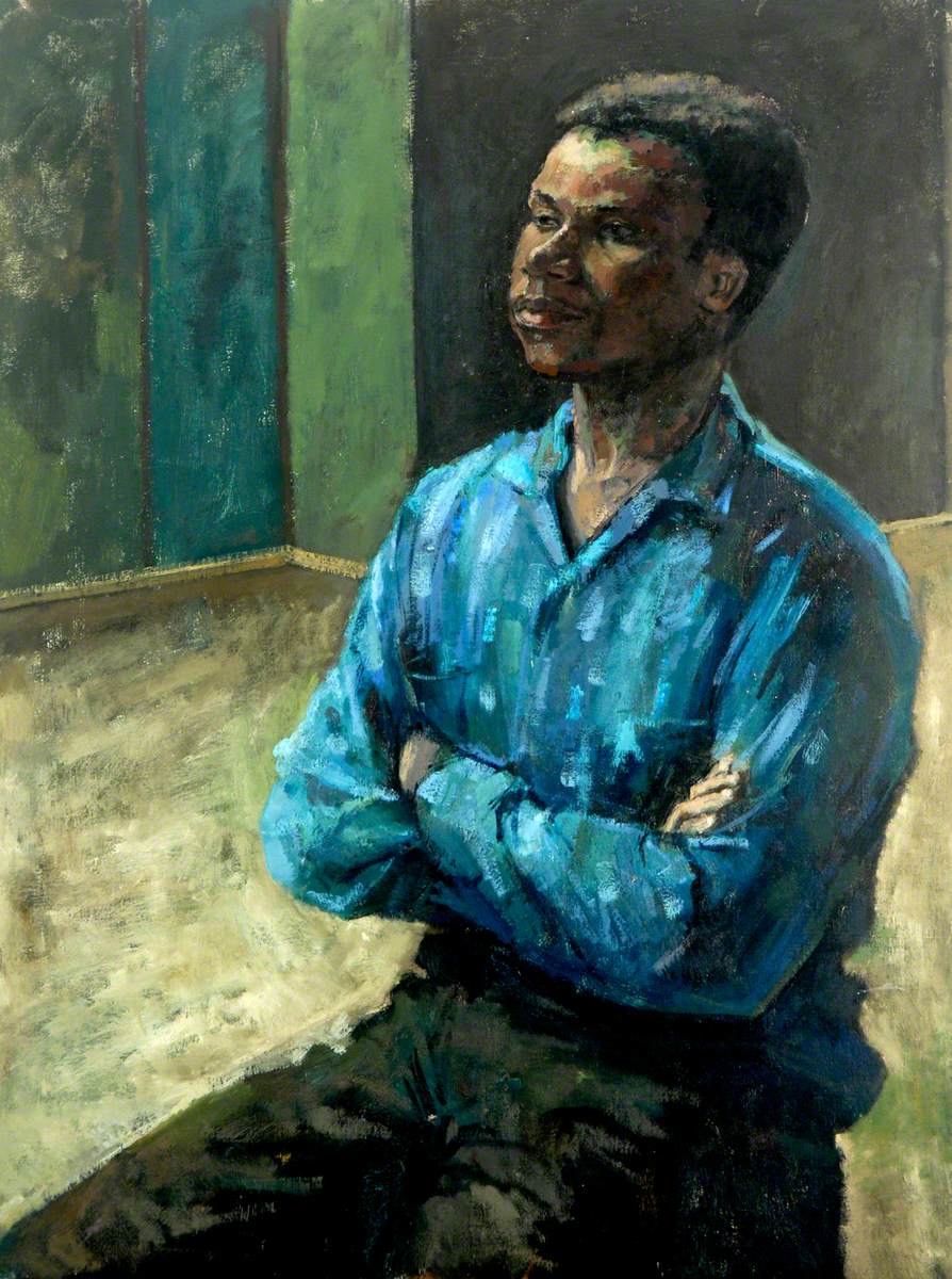 Man in a Blue Shirt