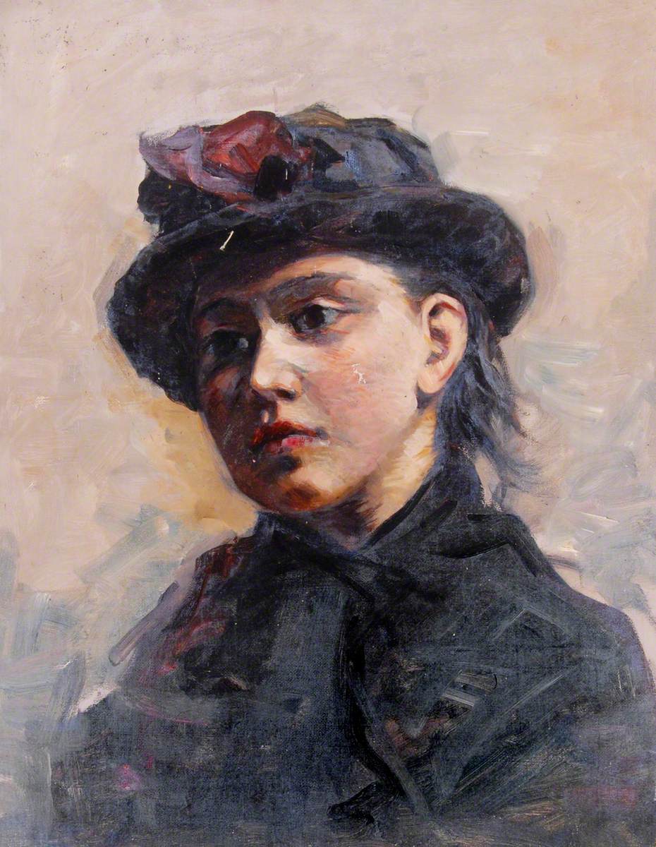Young Lady with a Hat*