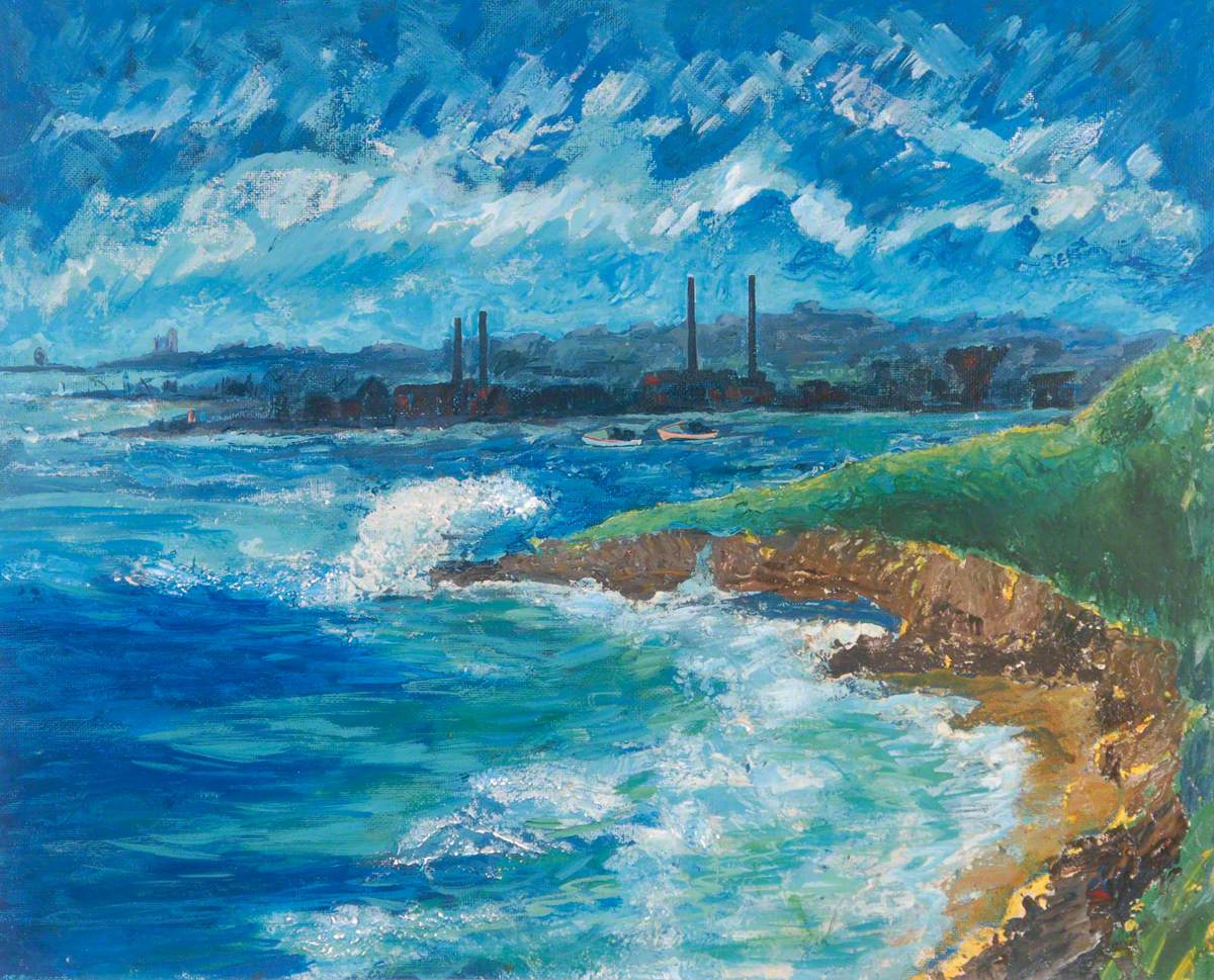 Seascape with Blyth Power Station