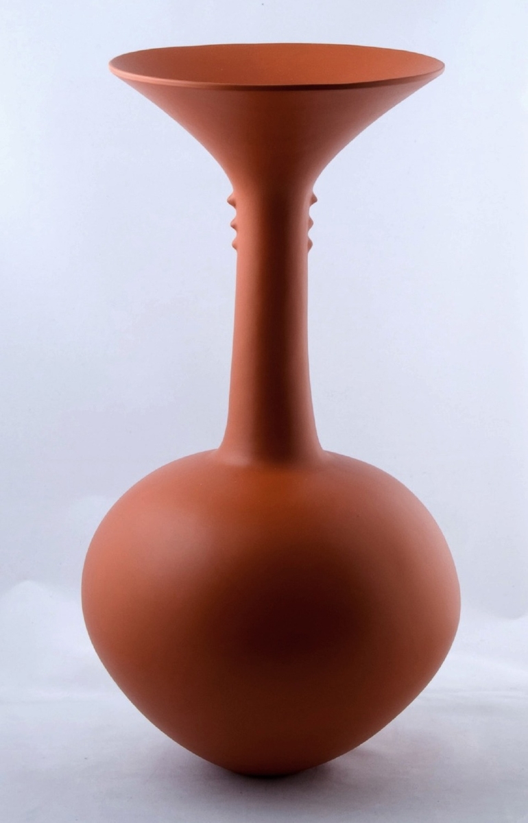 Tall Burnished Bottle