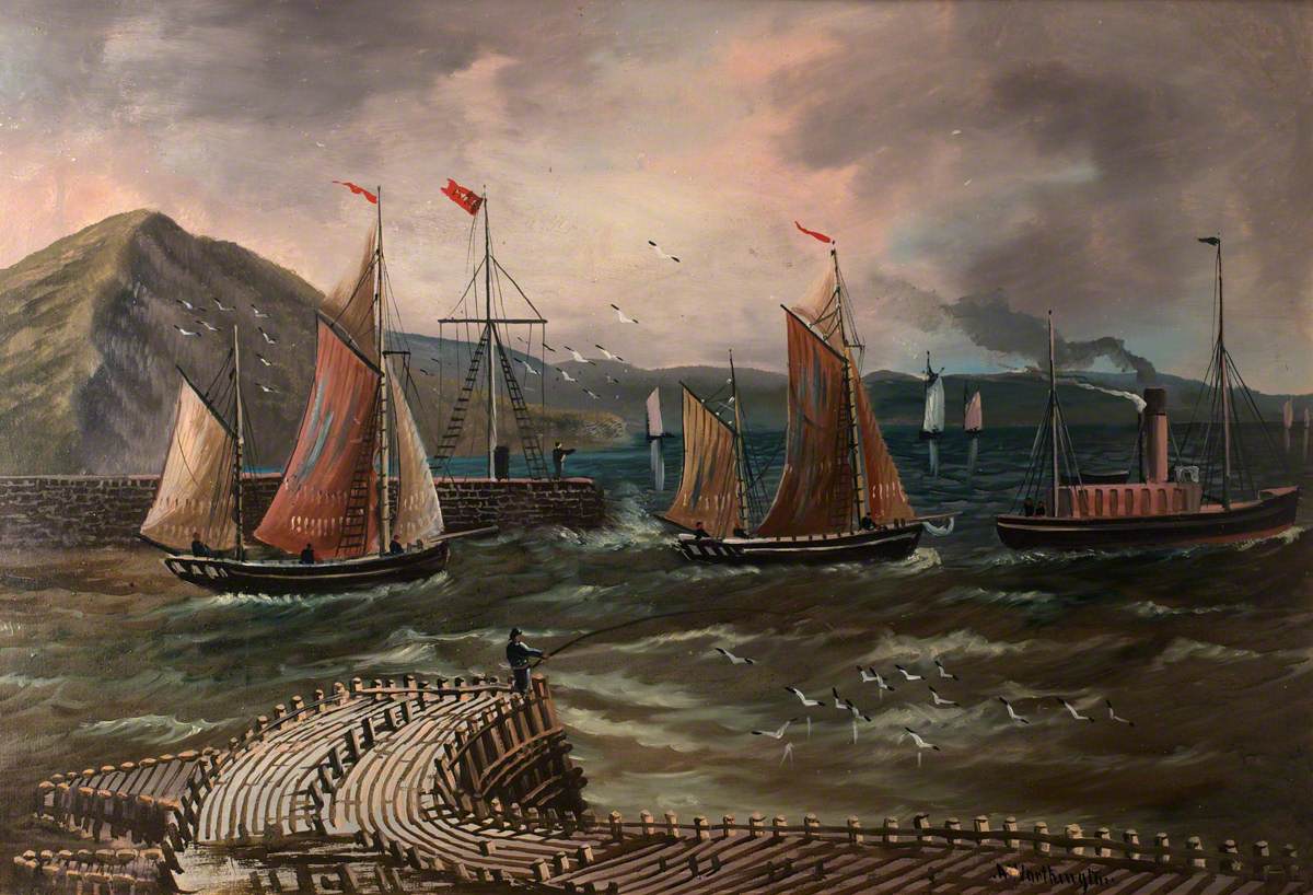 Harbour Scene, Aberystwyth